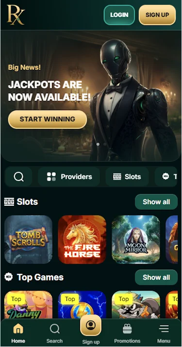 RX Casino Online